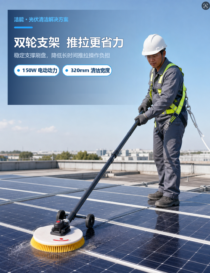 手持式光伏板清洗机 JNX-12